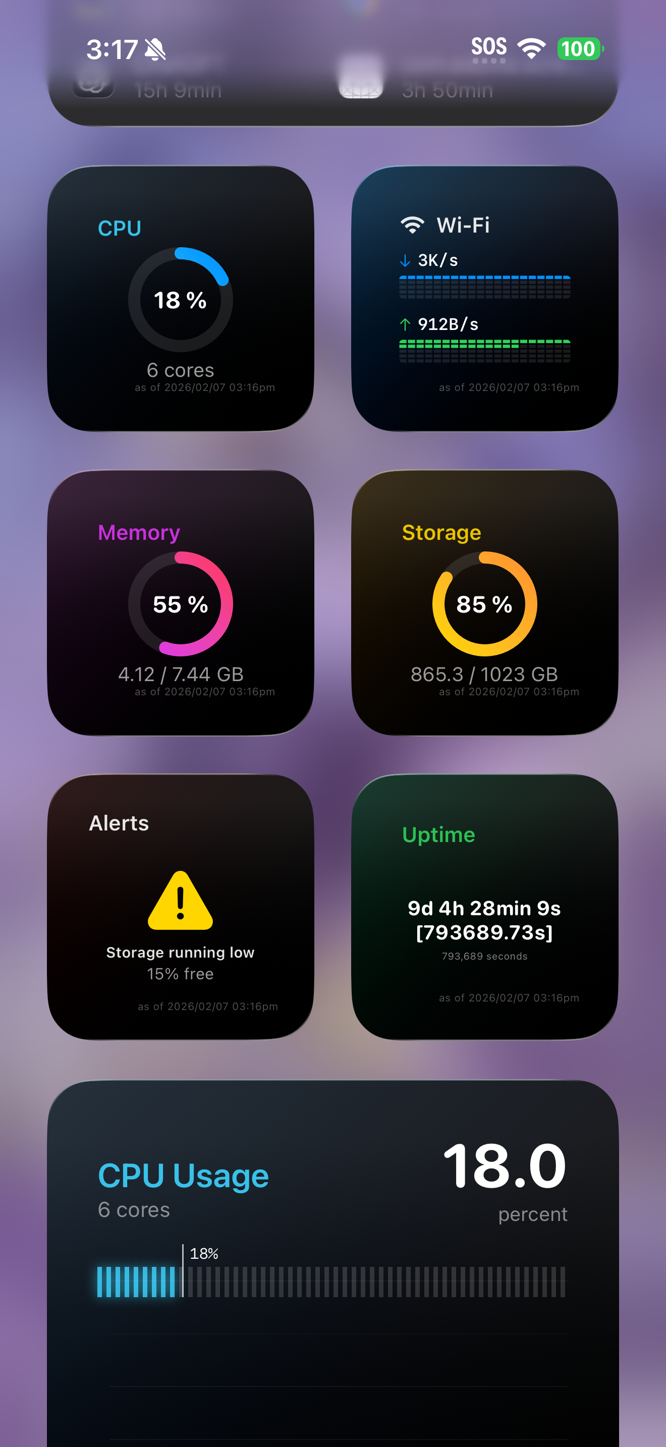 Widgets / ios: widgets ios stack