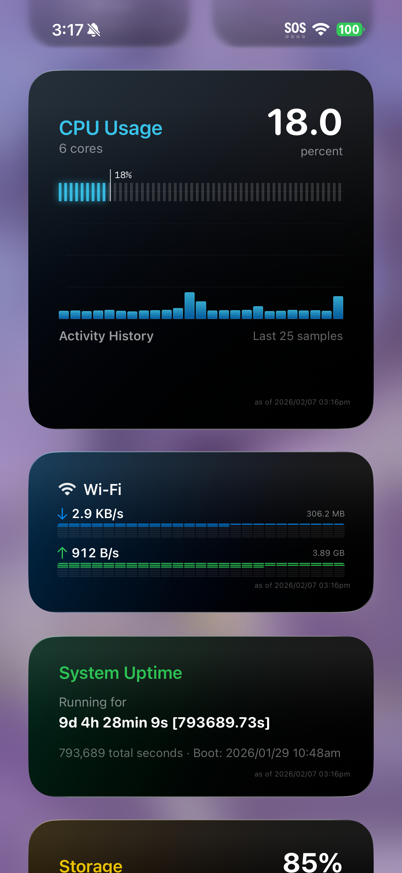 Widgets / ios: widgets ios grid