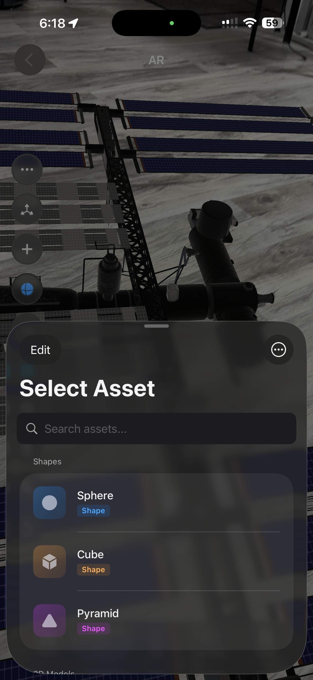 Tools / ar: ar asset selection