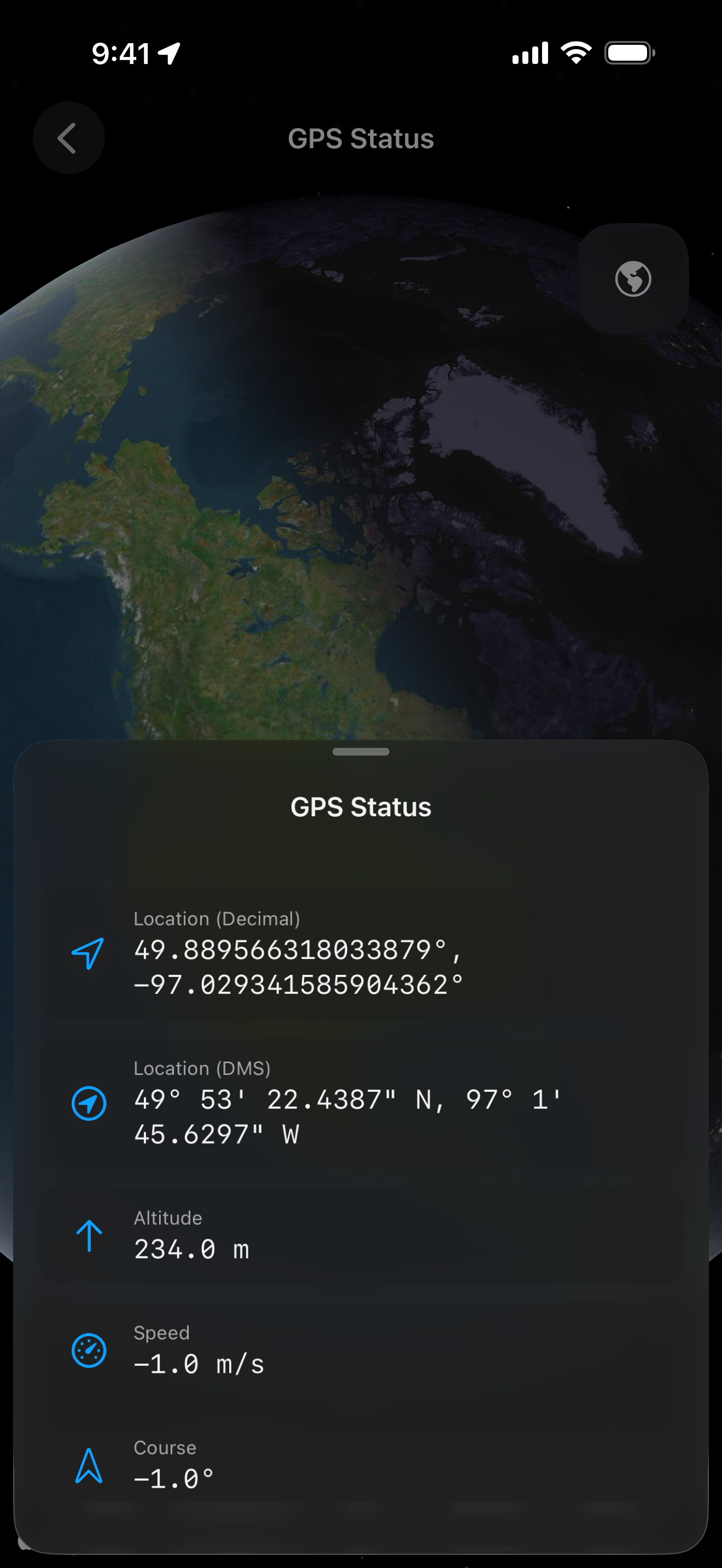 Tools / gps: gps status post permission